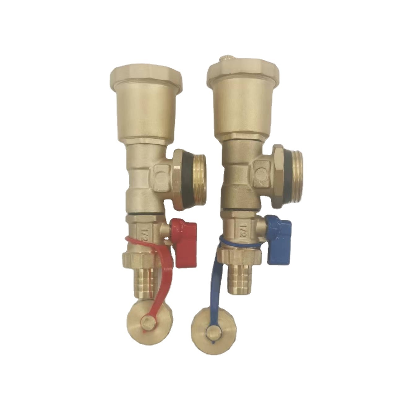 Brass Reducing Air Vent Drain Valves for heating manifold