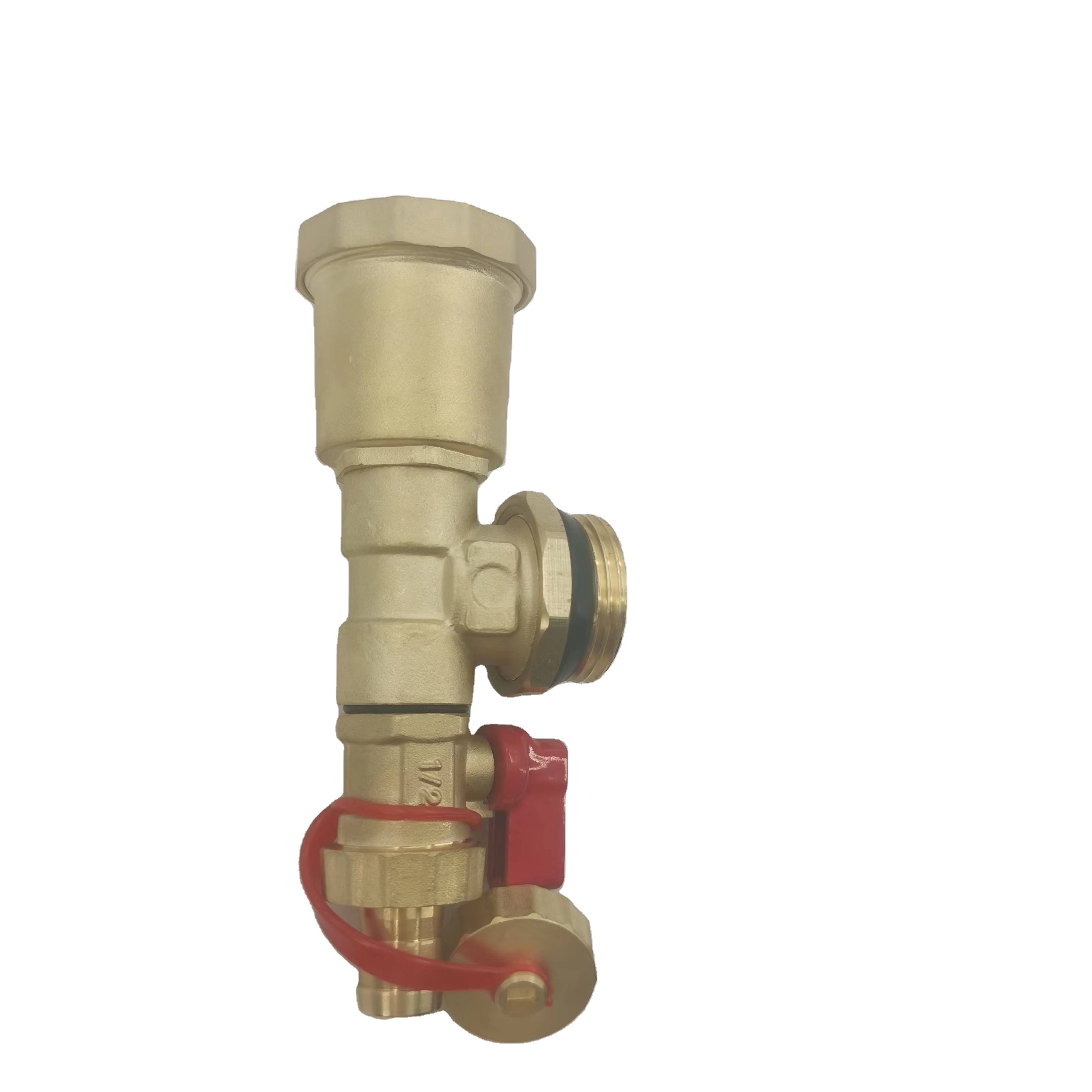 Brass Reducing Air Vent Drain Valves for heating manifold