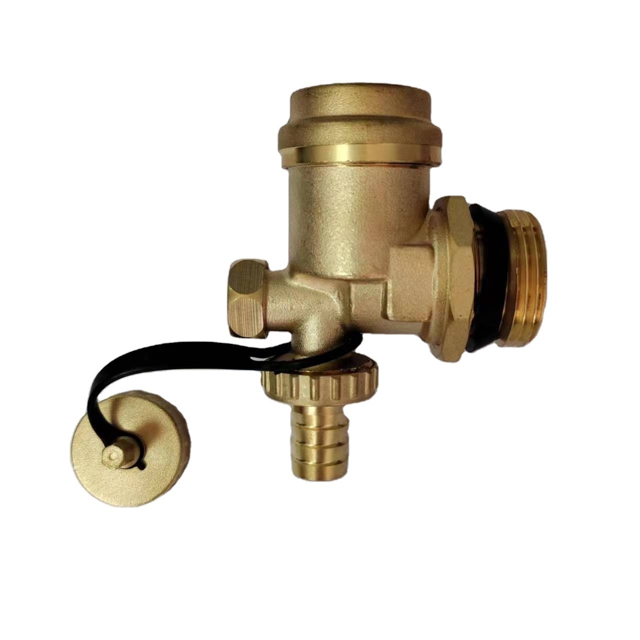 Water Underfloor Heating Manifold DN25 Fill/Drain Valves With Auto Air Vent