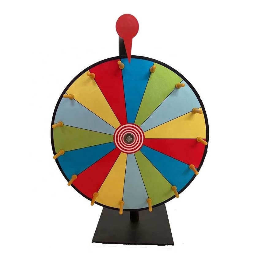 GIGIBBON 16 Inch Classic Game turntable Spin And Win  Spinning Wheel Hot Sale