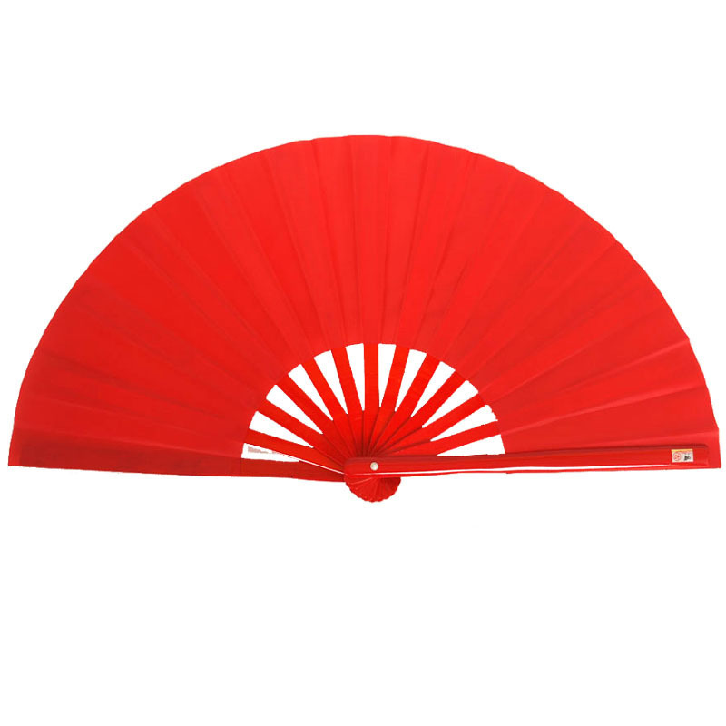 Ywbeyond 33CM Bamboo Ribs Fabric Big Hand Fan Hot sale China Traditional Bamboo Large Kung Fu Fans