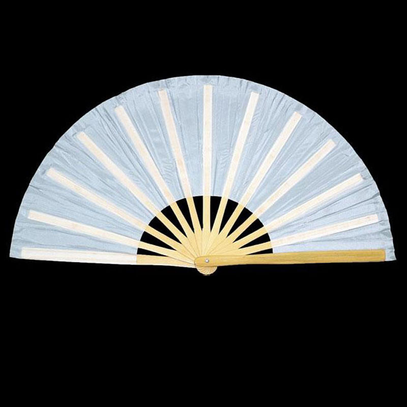 Ywbeyond 33CM Bamboo Ribs Fabric Big Hand Fan Hot sale China Traditional Bamboo Large Kung Fu Fans