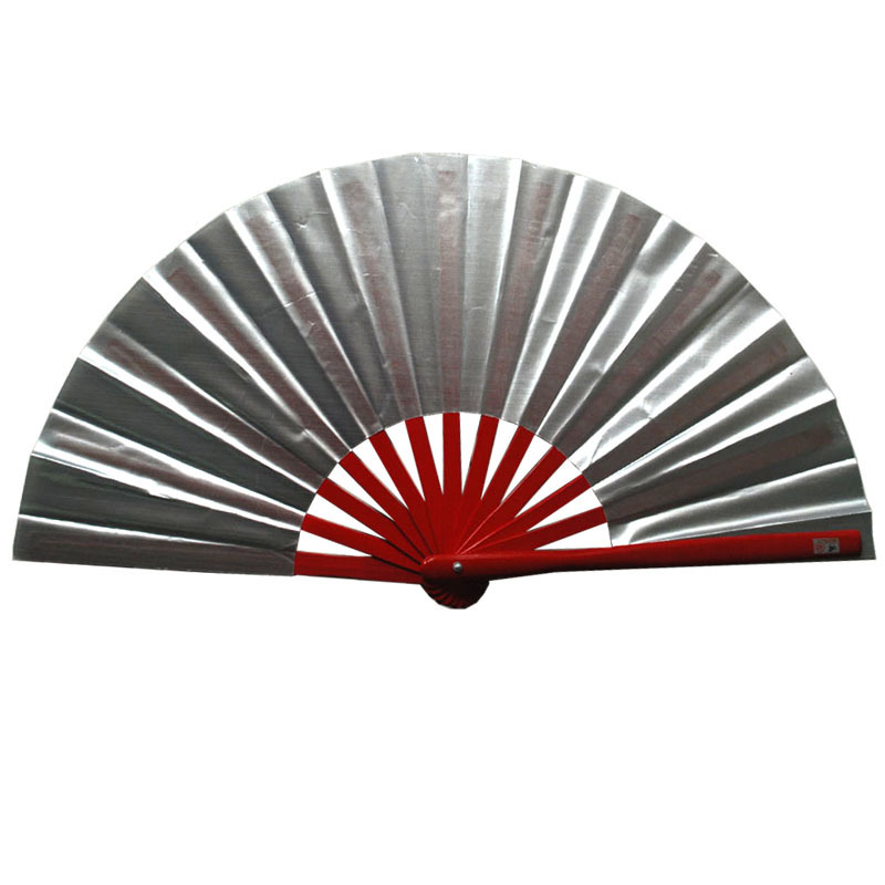 Ywbeyond 33CM Bamboo Ribs Fabric Big Hand Fan Hot sale China Traditional Bamboo Large Kung Fu Fans