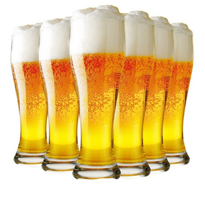 Promotion Nucleated Pilsner Glasses Beer Glassware Cup Classic Craft Beer Glass For Men Big Glass Cup