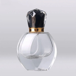 Factory Direct Sales Exquisite Diamond Bayonet Pressing Perfume Bottle 30ml