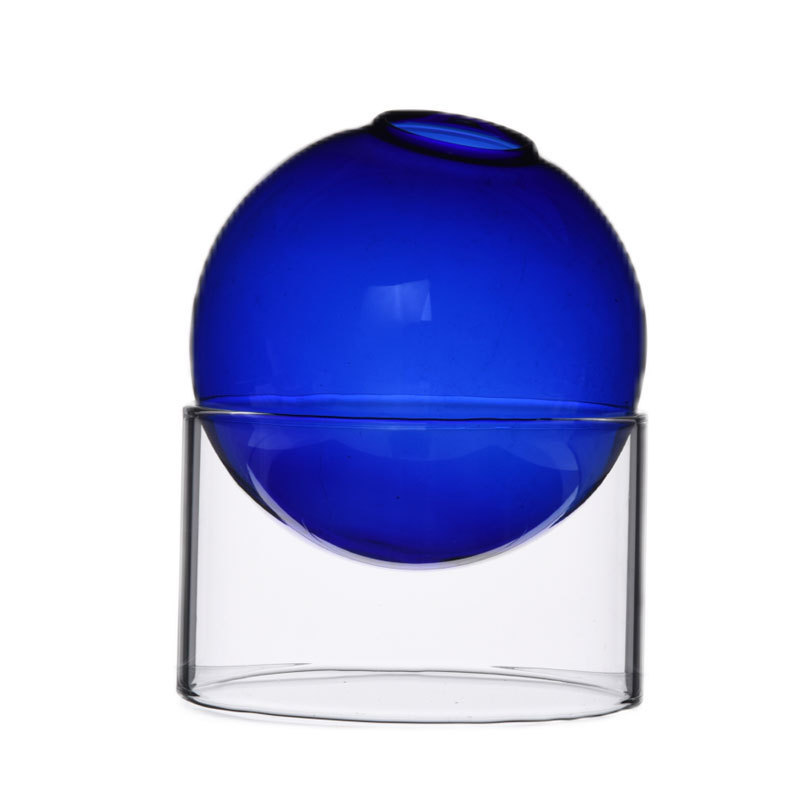 wholesale spherical shaped aroma diffuser perfume glass bottles