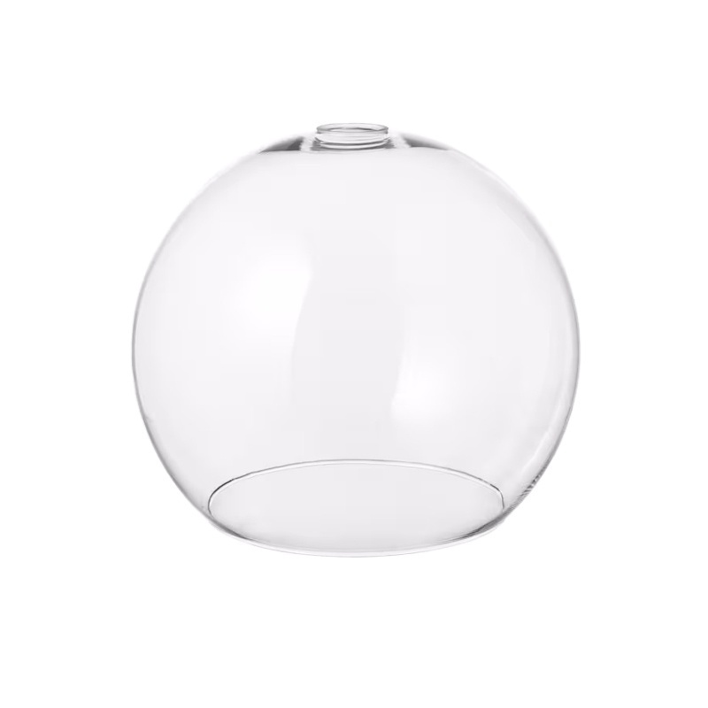 6Inch Round Clear Glass Ball Lampshade Globe Light Bulb Cover