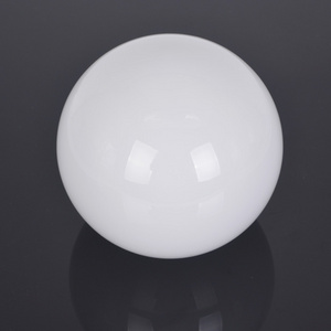 Hot Sale Opal Shiny Glossy Milk White Round Glass Globe Ball Lamp Shade for Replacement Lighting Fixture