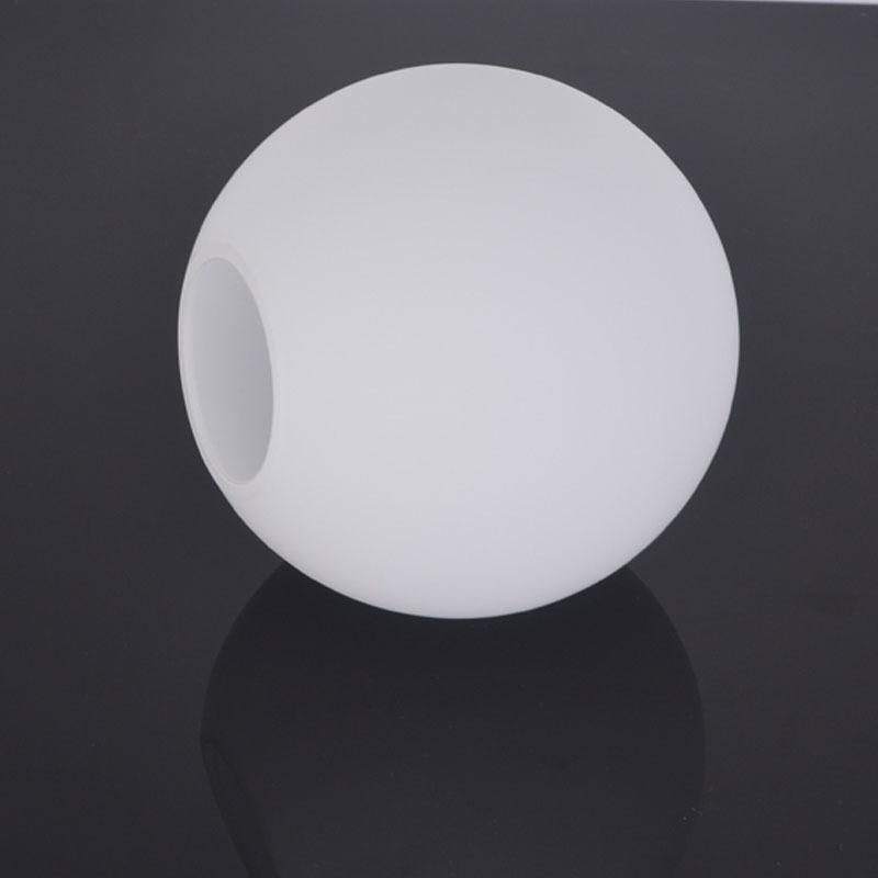 Mouth Blown Frosted Matt Shiny Milk White Color Glass Lighting Globe Ceiling Wall Fixtures