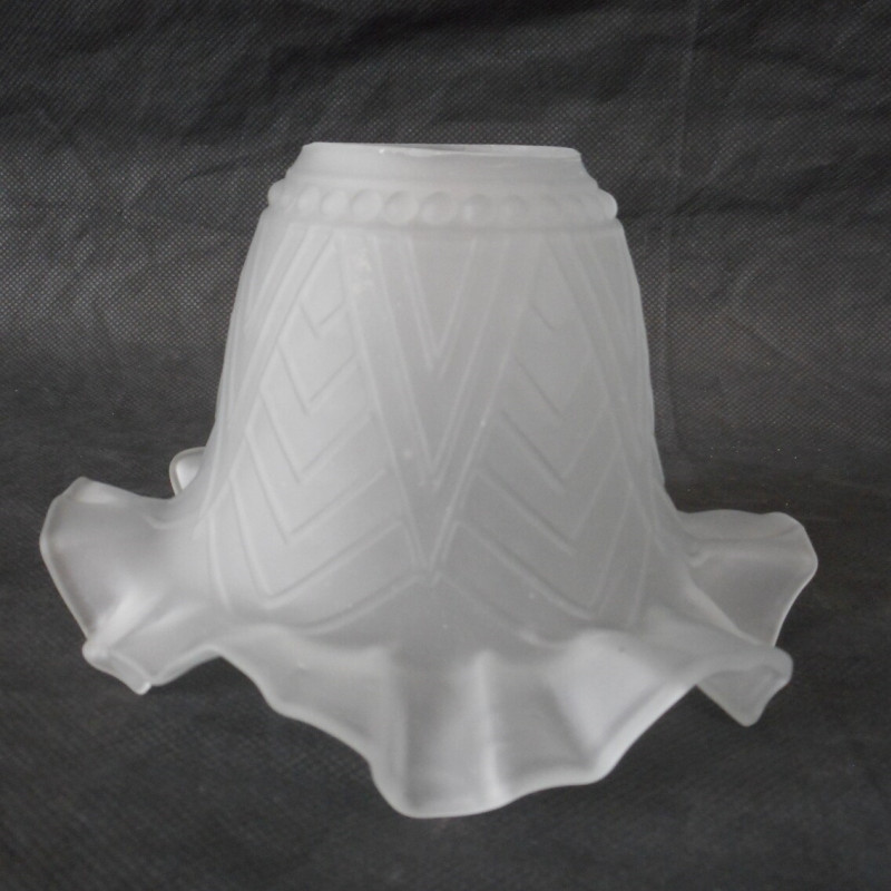 Ceiling Fan Light Covers Flower Glass Shaped Lampshades for Ceiling Fans and Light Fixtures