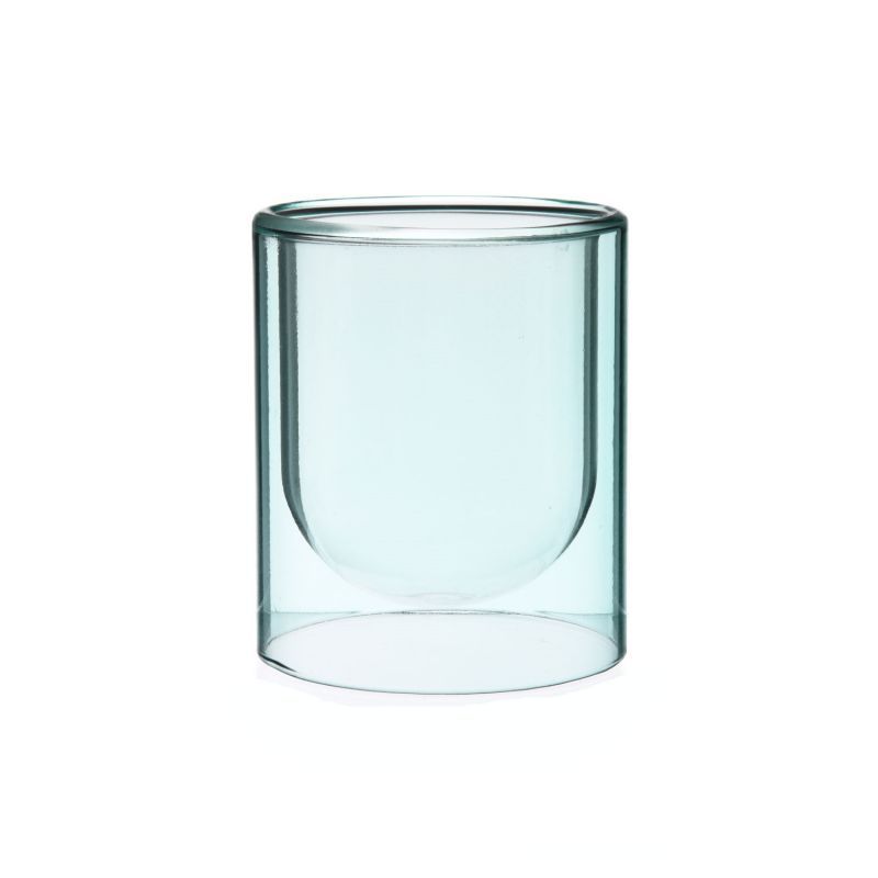 Candle jar double wall glass heat insulation candle holders DIY wedding decoration votive candle holder high quality glass