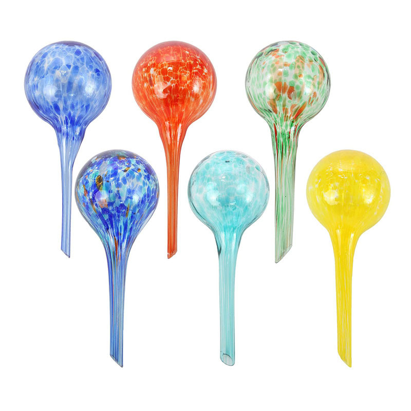 Indoor Plant Watering Globes Automatic Self Water Bulbs Aqua Water Globe Irrigation Decorative Hand-Blown Glass