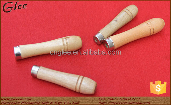 fancy wooden material wood handle for sale