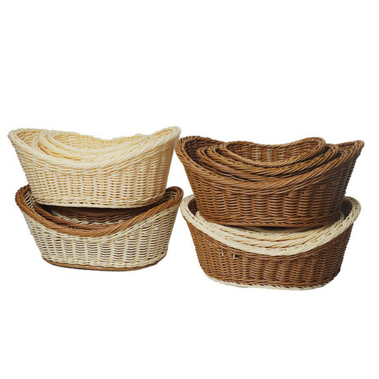 cheap handmade proofing  wicker picnic basket rattan fruit basket   wholesale