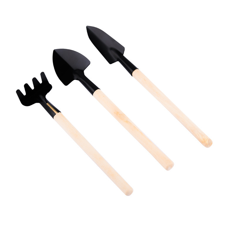 Garden tools Three-piece mini garden tools Multi-function shovel rake spade household plant soil garden spade