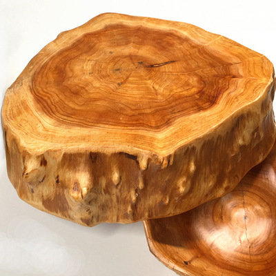 Large Dried Fruit Plate Multi-grain Candy Dish Salad Bowl Solid Wooden Fruit Bowls Unique Wood ECO Friendly 