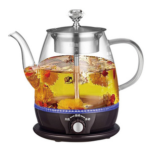 High quality multifunctional portable OEM glass electric kettle