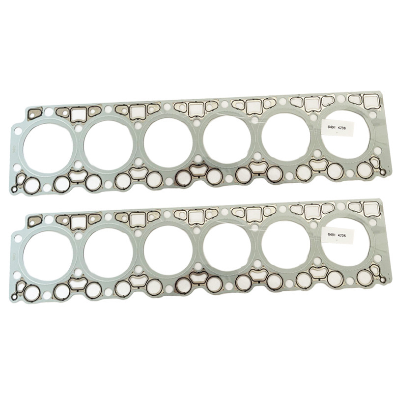 Long Service Life Diesel Engine Parts For Deutz TCD78L6 Six Cylinder Cylinder Head Gasket Two Holes 04914706