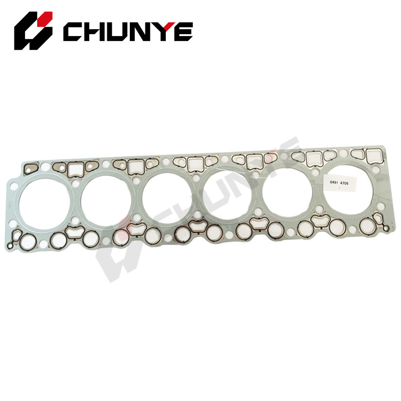 Long Service Life Diesel Engine Parts For Deutz TCD78L6 Six Cylinder Cylinder Head Gasket Two Holes 04914706