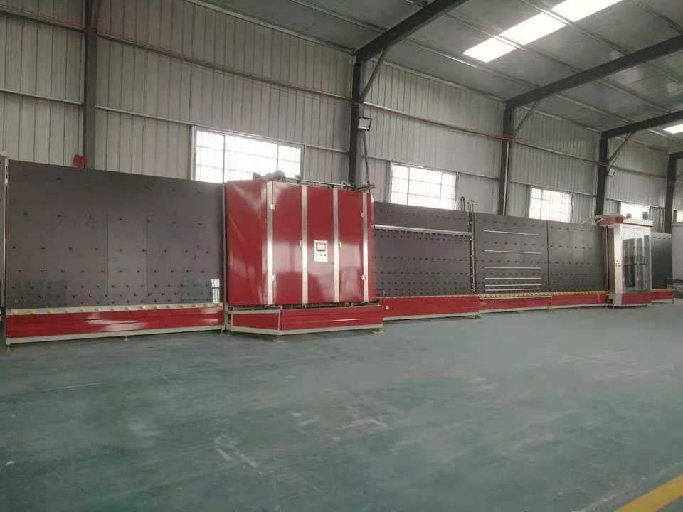 Automatic vertical Insulating glass making machine production line factory double glazing glass making machinery