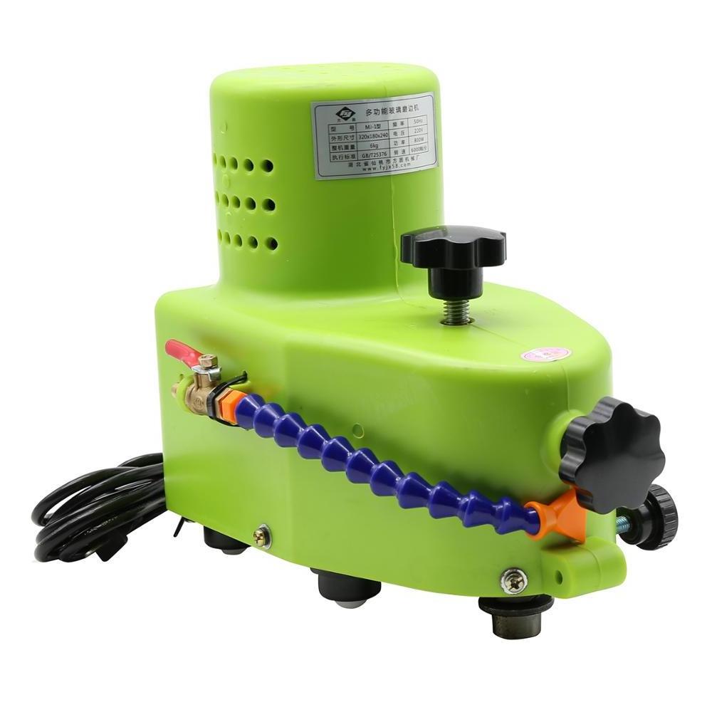 portable glass edger and polishing machine for straight round ogee beveling edge with 6000r/min