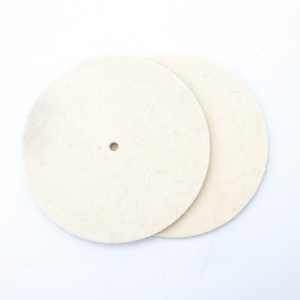 Wool felt polishing wheel disc soft car glass polishing pad woolen flap disc for auto care