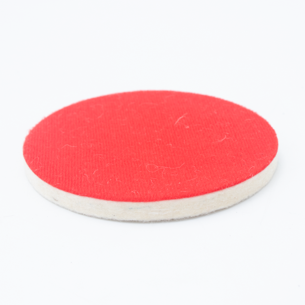 Wool felt polishing wheel disc soft car glass polishing pad woolen flap disc for auto care