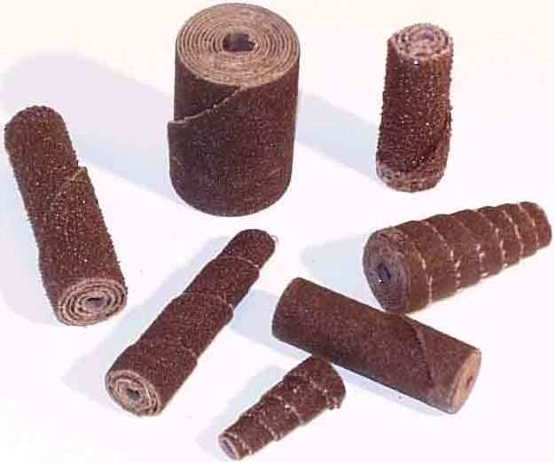 Abrasive aluminum oxide straight cartridge rolls abrasive rolls sanding paper disc