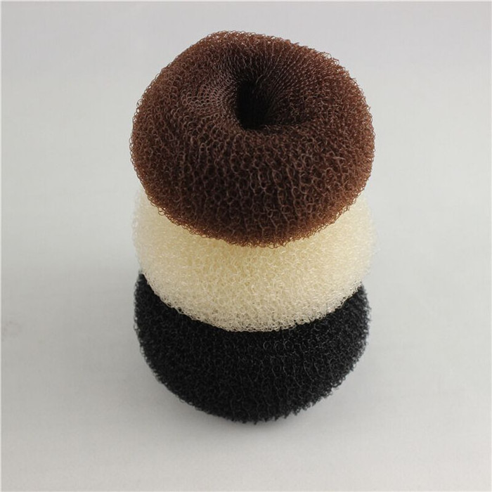 BSCI Audited Factory Wholesale Fashion Extra Large Donut Hair Accessories Lazy Hair Donut Bun Maker