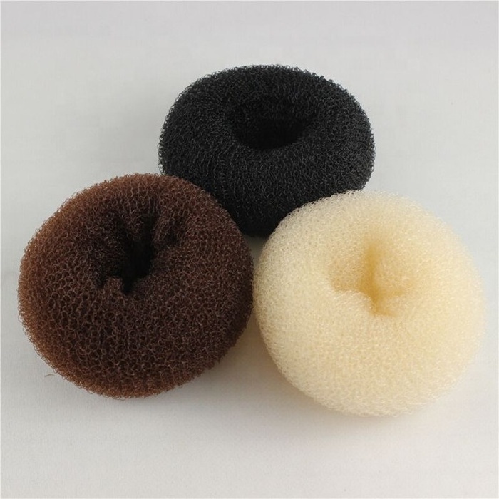 BSCI Audited Factory Wholesale Fashion Extra Large Donut Hair Accessories Lazy Hair Donut Bun Maker