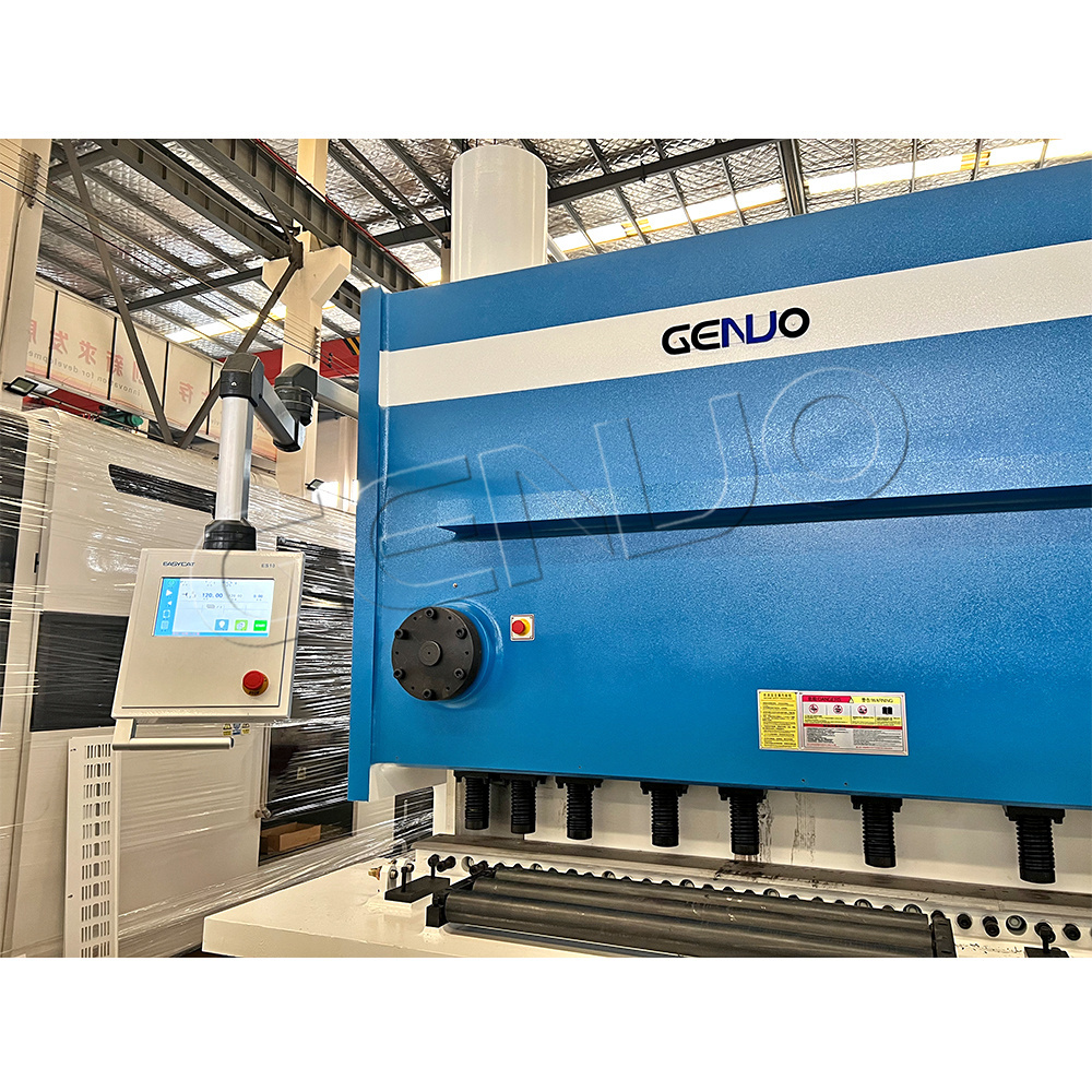 GENUO sheet metal haco manual cutting machine Swing beam shears QC12K-6*4000