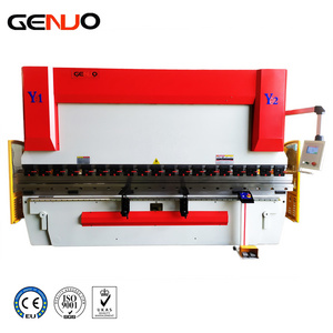 China Genuo brand 2000mm cnc hydraulic press brake stainless steel sheet bending machine price