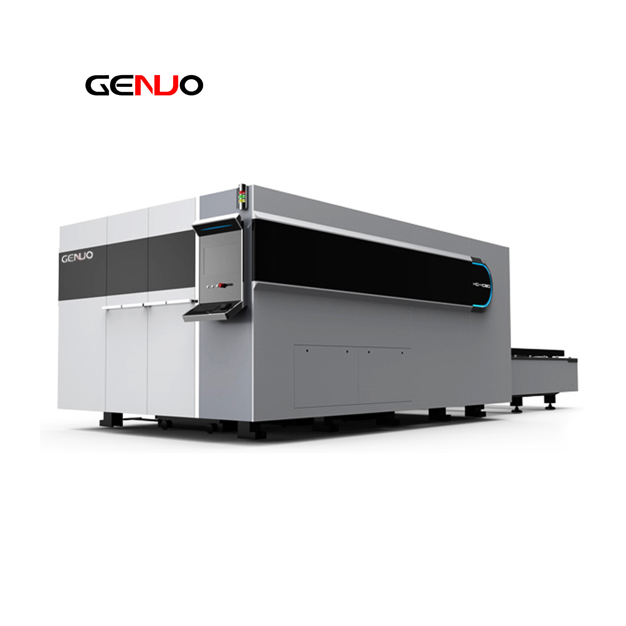 3000*1500mm CNC Carbon Steel 1500 Watt Fiber Laser Cutting Machine Aluminium Laser Cutter With Closed Design