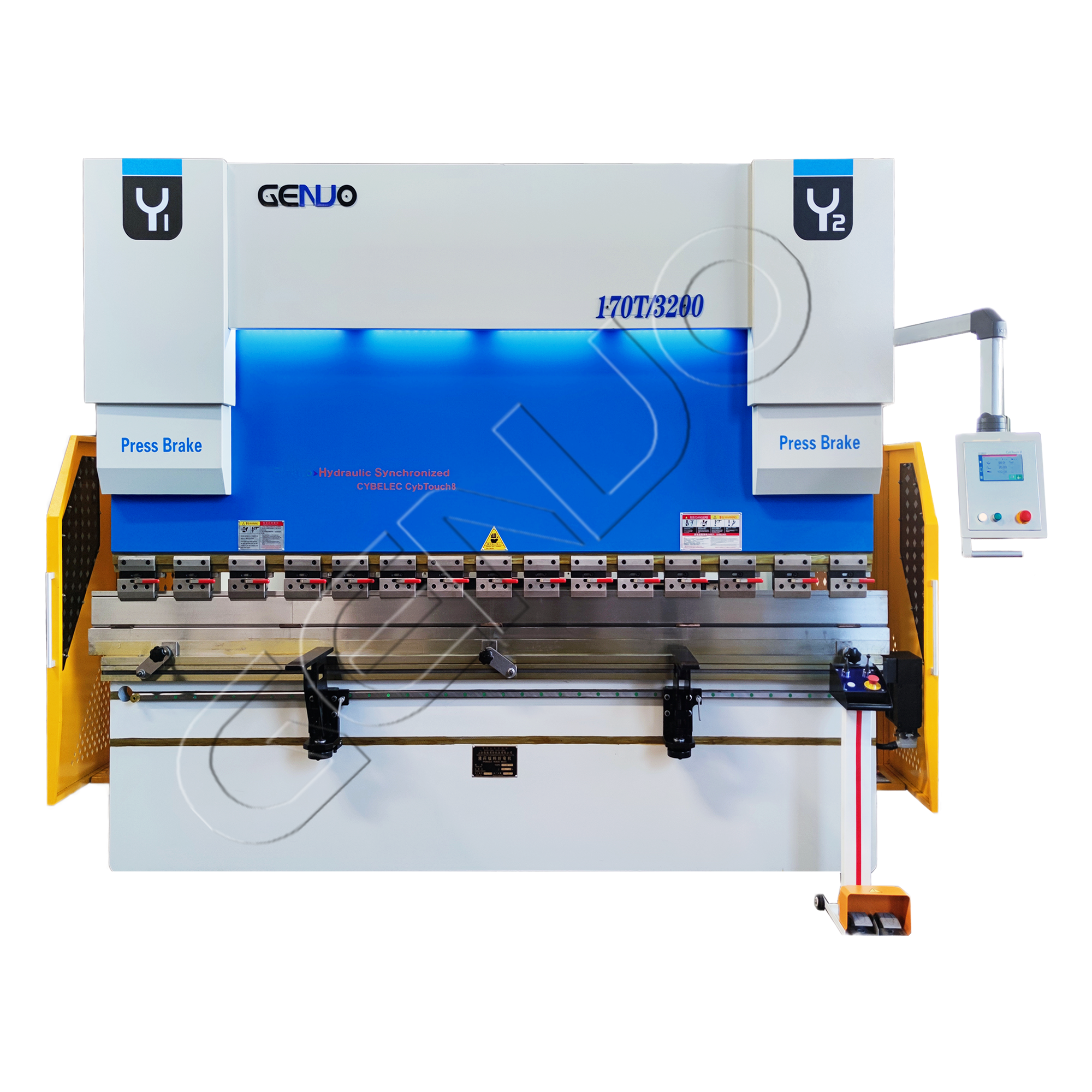 CNC Hydraulic Press Brake Machines for Automatic Sheet Bending and Folding Metal Plate SS alloy iron aluminum