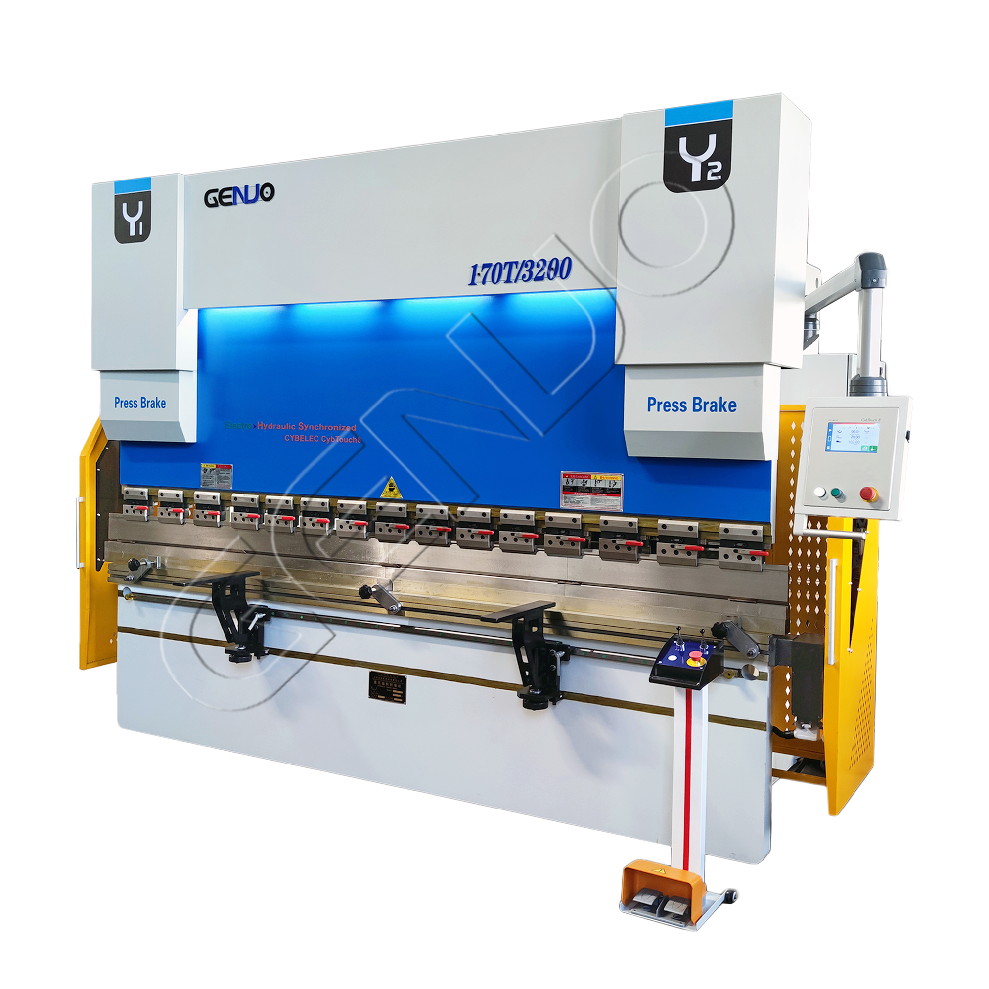 CNC Hydraulic Press Brake Machines for Automatic Sheet Bending and Folding Metal Plate SS alloy iron aluminum