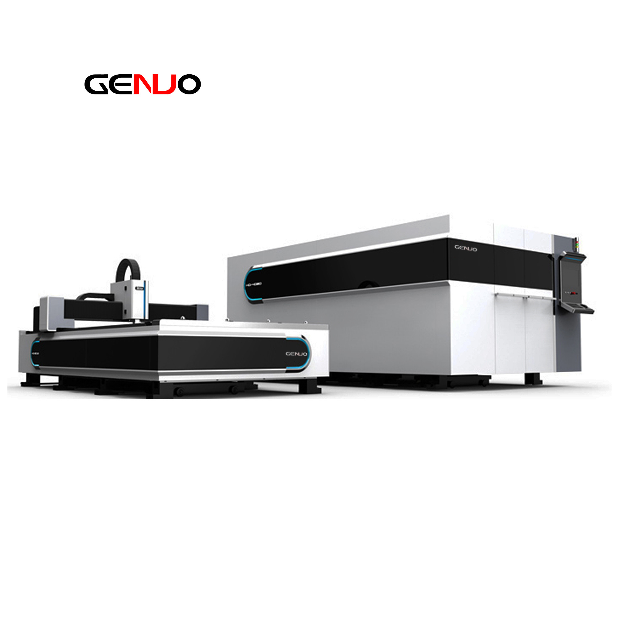 3000*1500mm CNC Carbon Steel 1500 Watt Fiber Laser Cutting Machine Aluminium Laser Cutter With Closed Design