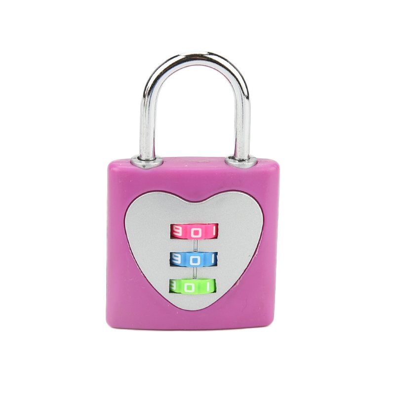 Custom Digital Tsa Luggage Lock Zinc Alloy Tsa Lock Travel 4 Digit cartoon Combination Padlock