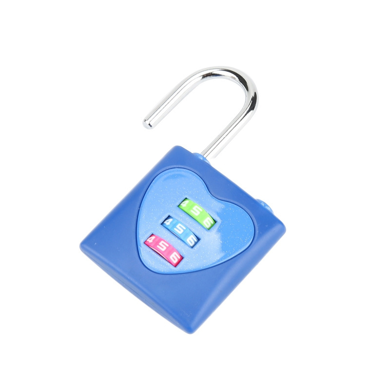 Custom Digital Tsa Luggage Lock Zinc Alloy Tsa Lock Travel 4 Digit cartoon Combination Padlock