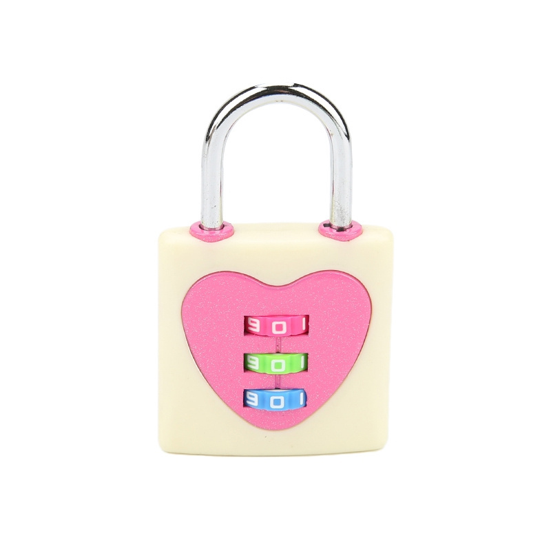 Custom Digital Tsa Luggage Lock Zinc Alloy Tsa Lock Travel 4 Digit cartoon Combination Padlock