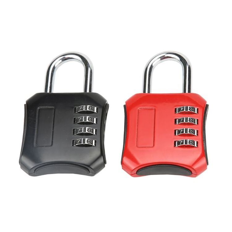 New Arrival Door Security Locks High Quality Colored Eco-friendly Padlock Zinc Alloy 4 Digit Combination Padlock