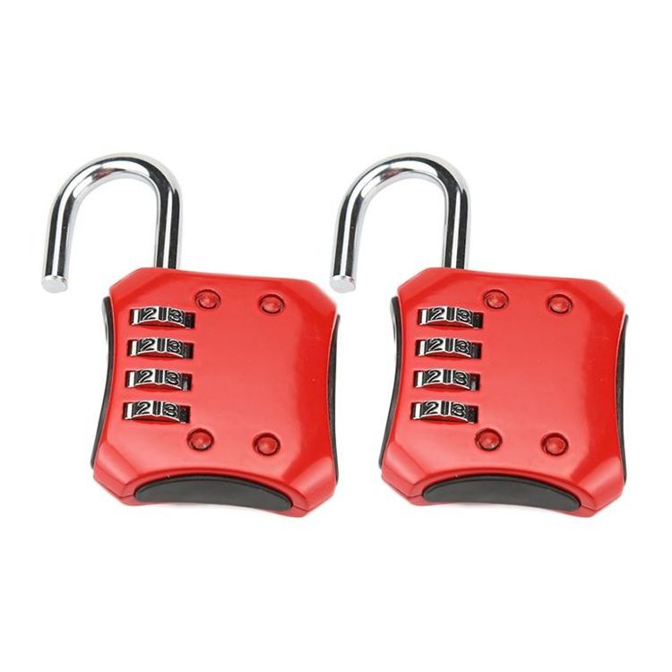 New Arrival Door Security Locks High Quality Colored Eco-friendly Padlock Zinc Alloy 4 Digit Combination Padlock