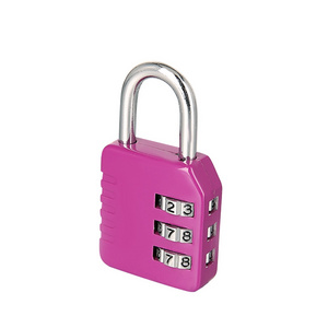 Home Use 3 Digit Password Code Suitcase Door Combination Lock