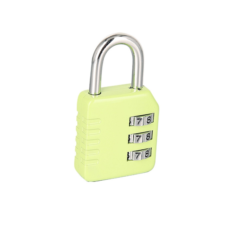 Waterproof High Quality 3 Digital Security Combination Safe Luggage Suitcase Pad Lock