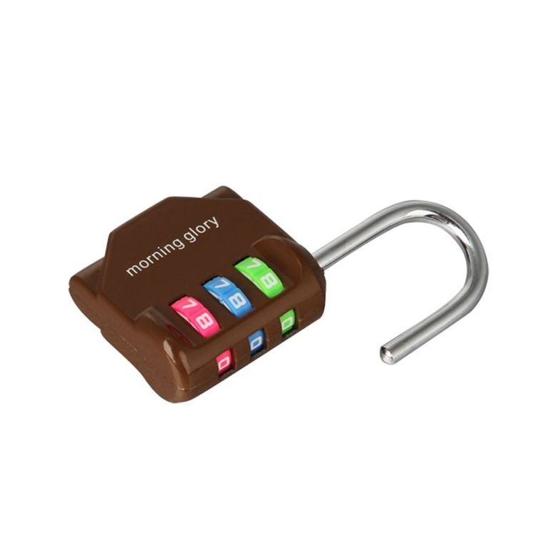 Security Zinc Alloy 3 Digit Combination Lock  Combination Padlock For Tool Box Safety Lockout Door Locker Password Lock