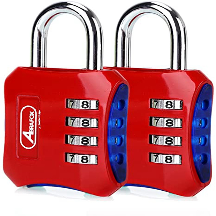 3 Digit Letter Word Metal Combination Lock  Code Padlock