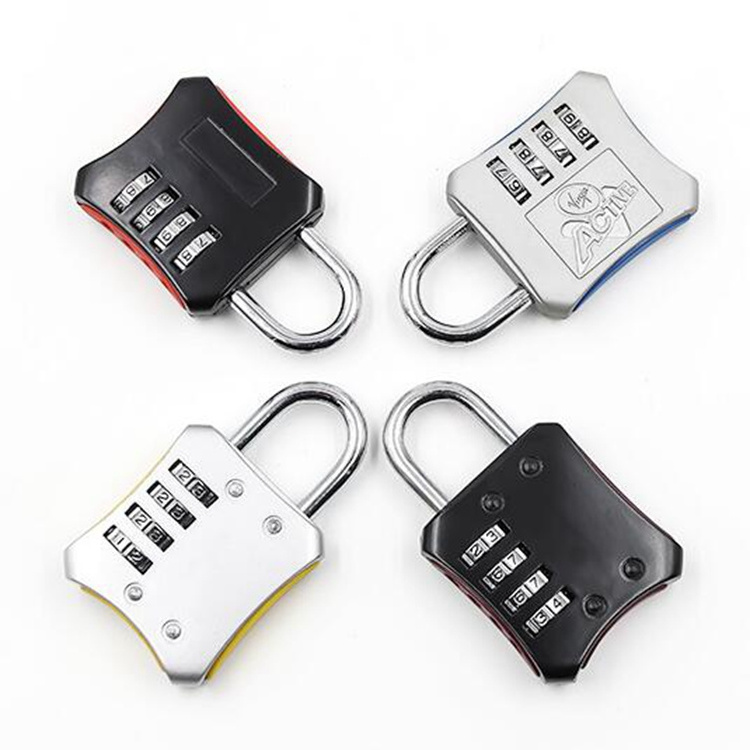 3 Digit Letter Word Metal Combination Lock  Code Padlock