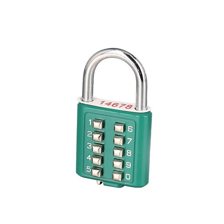 Password Lock 4 Digit Outdoor Waterproof Padlock For Locker,Fence,Toolbox,Gate,Case,Hasp Storage