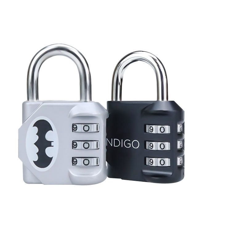 3 Digit Keyless Padlock Weatherproof Travel Combination Lock For Backpack,Luggage,Locker,Fence,Backyard Gate,Hasp