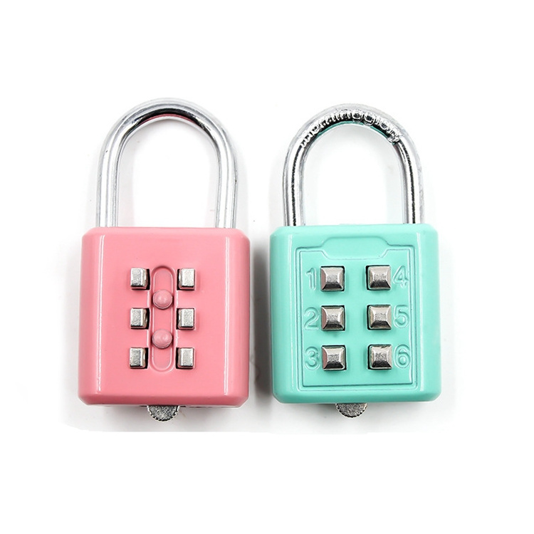 Zinc Alloy Combination Padlock 6 Digit Combination Padlock Gate Lock Outdoor