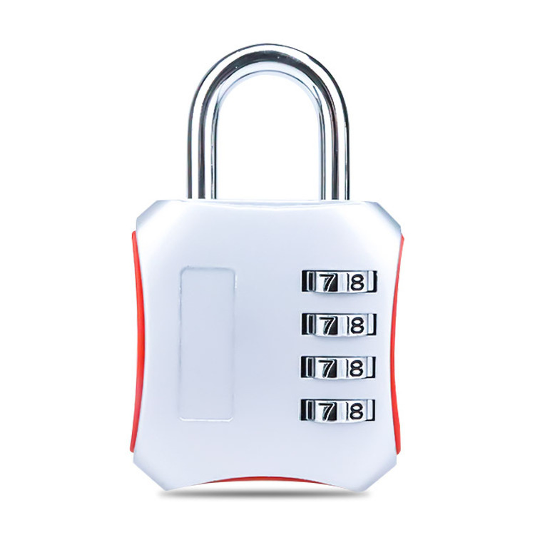 High Quality Zinc Alloy Resettable 4 digit Combination Lock Keyless Padlock for Outdoor Fence Gate